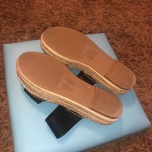 Aldo Shoes - Aldo black espadrille slip on sandals Aldo Shoes - Aldo black espadrille slip on sandals